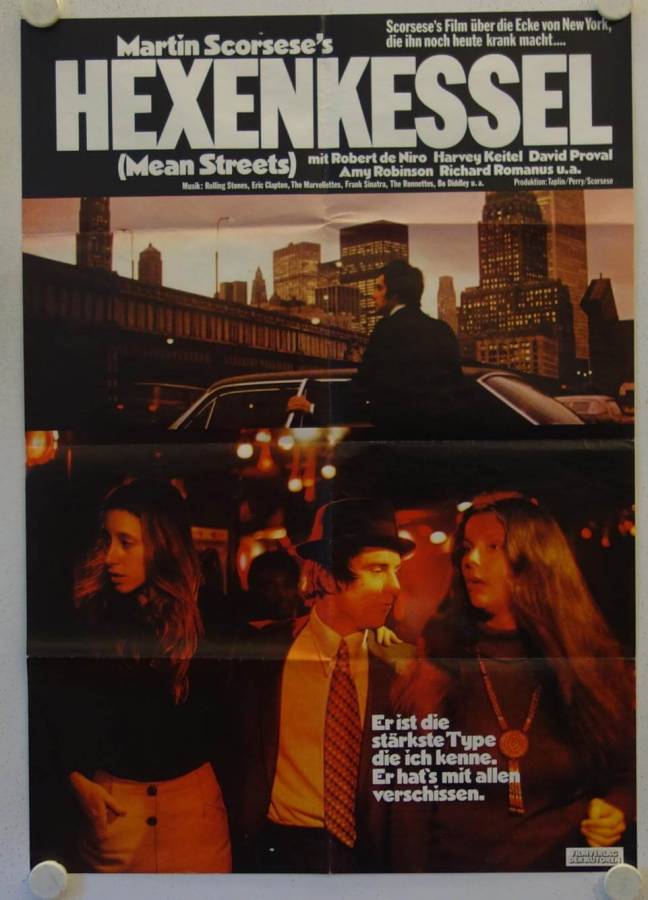 Mean Streets original release german movie poster